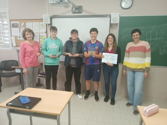 Ganadores de II Olimpiada de Geografía Junior de Euskadi
