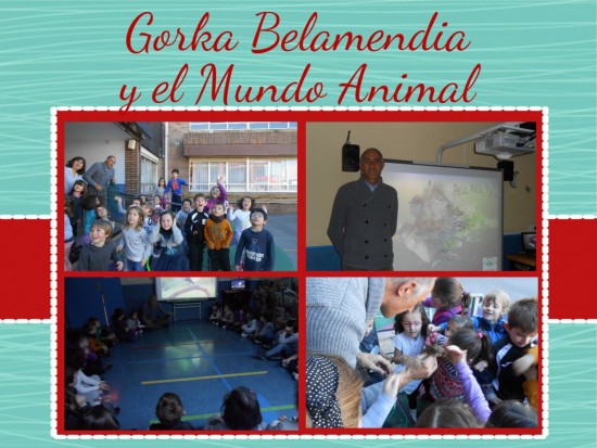 ¡¡Visita de Gorka Belamendia para sumergirnos en el mundo animal!!
