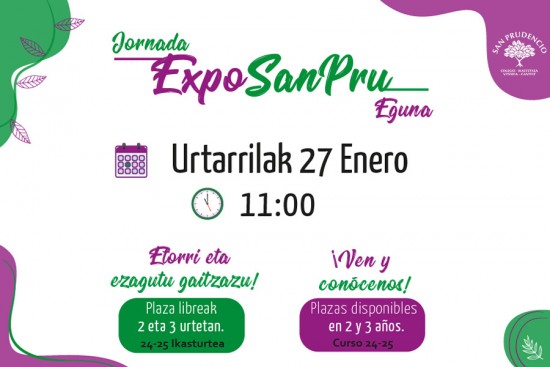 Jornada ExpoSanPru 27 de Enero