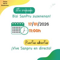 Ate irekien jardunaldia 2026/01/17 2 eta 3 urtekoen gelak