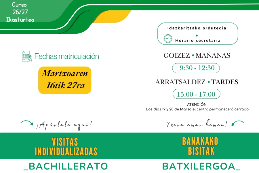 Visita nuestro centro